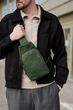 Чоловічий шкіряний слінг Viter SlVtChZl &mdash; шкіряний аксесуар від бренду DIKO