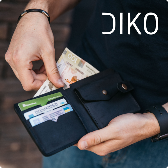 замовити вироби з натуральної шкіри DIKO